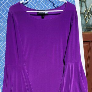 Antthony Originals Large Purple Blouse